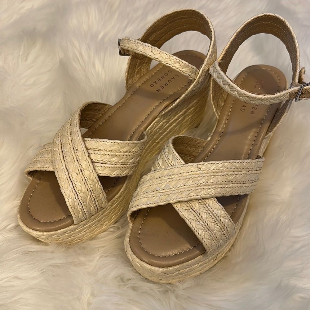 LAUREN CONRAD GALENA WOMEN’S SANDALS SIZE:10
